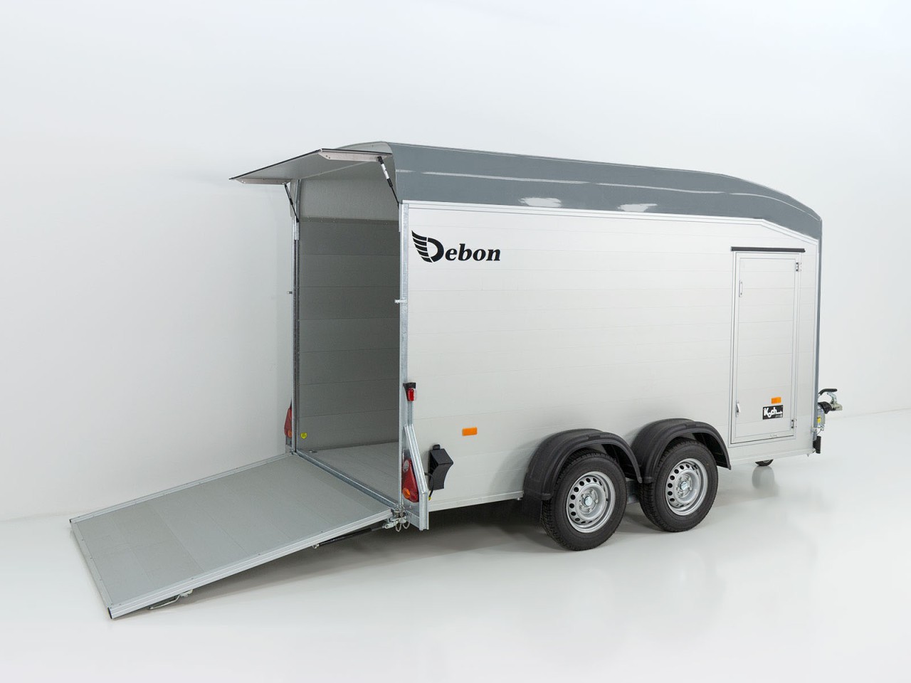2637_02_1280x1280-1.jpg Debon Kofferanhänger Cargo C800 206x441cm H206 3,5 t|Alu|Polybug|Tür|grau-Neu – Image 1