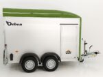 Debon Kofferanhänger C500 164x300cm H:200cm 2,0t|Alu|Polybug|Tür|olivgrün-Neu – Image 6