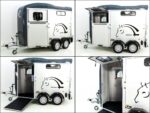 Cheval Liberte Pferdeanhänger Touring Country| Pullman-Fahrwerk| Frontausstieg| grau-Neu – Image 7