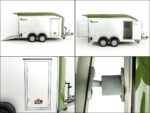 Debon Kofferanhänger Roadster C700 179×378 Höhe:201cm 2,6t|Alu|Polybug|Tür|olivgrün-Neu – Image 10