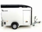 Debon Kofferanhänger C400 164x315cm H:200cm 1,3t|Alu, Polybug|Tür|schwarz-Neu – Image 4