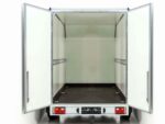 Vezeko Kofferanhänger 184x355cm Höhe: 205cm 2,7t|45°|Tür|silber-Neu – Image 4