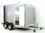 Vezeko Kofferanhänger 184x355cm Höhe: 205cm 2,7t|45°|Tür|silber-Neu – Image 8