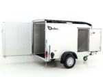 Debon Kofferanhänger Roadster Alu 255 125x255cm H:156cm|schwarz-Neu – Image 2