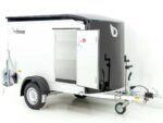 Debon Kofferanhänger Roadster Alu 255 125x255cm H:156cm|schwarz-Neu – Image 8