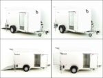 Debon Kofferanhänger C400 164x315cm H:200cm 1,3t|Alu, Polybug|Tür|weiß-Neu – Image 6
