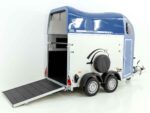 Cheval Liberte Pferdeanhänger GOLD One 1,5er|Pullman-Fahrwerk|blau-Neu – Image 3