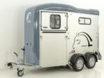 Cheval Liberte Pferdeanhänger Touring One 1,5er|Pullman-Fahrwerk|Frontausstieg|grau-Neu – Image 2