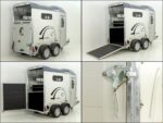 Cheval Liberte Pferdeanhänger Touring One 1,5er|Pullman-Fahrwerk|Frontausstieg|grau-Neu – Image 10