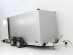 Vezeko Koffer-Absenkanhänger 157x344cm Höhe:210cm 2,7t|silber-Neu – Image 5
