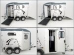 Cheval Liberte Pferdeanhänger Touring Country|Sattelkammer|Frontausstieg|grau-Neu – Image 12