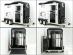 Cheval Liberte Pferdeanhänger Touring Country|Sattelkammer|Frontausstieg|schwarz-Neu – Image 8