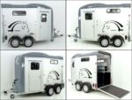 Cheval Liberte Pferdeanhänger Touring Jumping|Pullman-Fahrwerk|Sattelkammer|grau-Neu – Image 5
