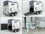 Cheval Liberte Pferdeanhänger Touring Jumping|Pullman-Fahrwerk|Sattelkammer|grau-Neu – Image 7