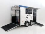 Cheval Liberte Pferdeanhänger Maxi 3|3 Pferde|Pullmann 2 Fahrwerk|blau-Neu – Image 2