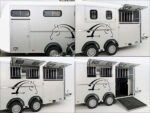 Cheval Liberte Pferdeanhänger Maxi 4|4 Pferde|Pullman-Fahrwerk|100km/h| weiß-Neu – Image 8