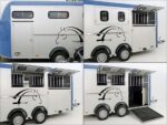 Cheval Liberte Pferdeanhänger Maxi 4|4 Pferde|Pullman-Fahrwerk|100km/h|blau-Neu – Image 7