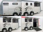 Cheval Liberte Pferdeanhänger Maxi 4|4 Pferde|Pullman-Fahrwerk|100km/h|grau-Neu – Image 7