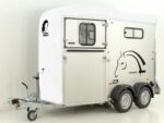 Cheval Liberte Pferdeanhänger Touring One 1,5er|Pullman-Fahrwerk|Frontausstieg|weiß-Neu – Image 2
