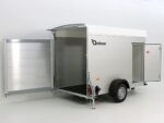 Debon Kofferanhänger C300 148x295cm H:190cm 1,3t|Alu, Polybug|Tür|weiß-Neu – Image 5