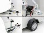Debon Kofferanhänger C300 148x295cm H:190cm 1,3t|Alu, Polybug|Tür|weiß-Neu – Image 15