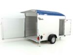 Debon Kofferanhänger C400 164x315cm H:200cm 1,3t|Alu, Polybug|Tür|blau-Neu – Image 2