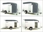 Debon Kofferanhänger C400 164x315cm H:200cm 1,3t|Alu, Polybug|Tür|grau-Neu – Image 6