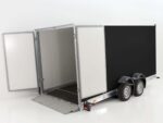 Vezeko Koffer-Absenkanhänger 167x400cm Höhe:190cm 3,5t|schwarz-Neu – Image 2