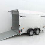 Debon Kofferanhänger Roadster Alu C700 179×378 H201 2,6t|Alu|Polybug|Tür|weiß-Neu