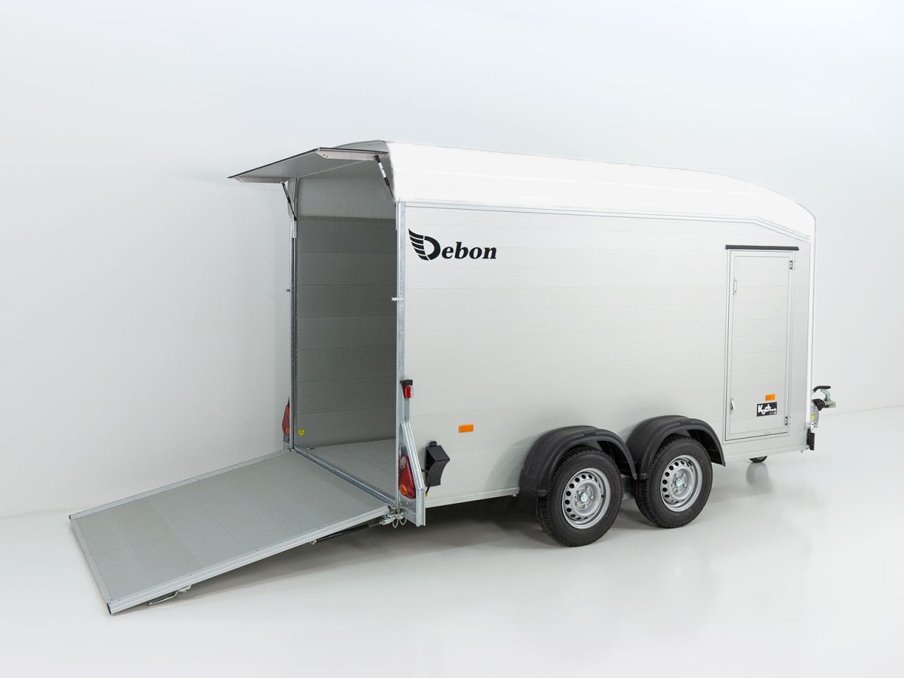 2904_02iYOv8671IPn1B_1280x1280.jpg Debon Kofferanhänger Roadster Alu C700 179×378 H201 2,6t|Alu|Polybug|Tür|weiß-Neu – Image 1
