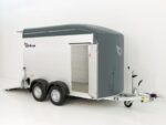 Debon Kofferanhänger C500 164x300cm H:200cm 2,0t|Alu|Polybug|Tür|grau-Neu – Image 4