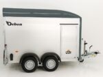 Debon Kofferanhänger C500 164x300cm H:200cm 2,0t|Alu|Polybug|Tür|grau-Neu – Image 6