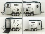 Cheval Liberte Pferdeanhänger Touring One 1,5er|Pullman-Fahrwerk|Frontausstieg-Neu – Image 9