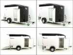 Debon Kofferanhänger C400 164x315cm H:200cm 1,3t|Alu, Polybug|Tür-Neu – Image 6