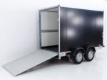 Vezeko Kofferanhänger 184x305cm Höhe:205cm 2,7t|Rampe|schwarz-Neu