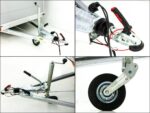 Vezeko Kofferanhänger 184x355cm Höhe:205cm 2,7t|45°|Tür|Rampe|silber-Neu – Image 10