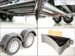 Vezeko Kofferanhänger 184x355cm Höhe:205cm 2,7t|45°|Tür|Rampe|silber-Neu – Image 11