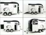 Cheval Liberte Pferdeanhänger Touring XL Country|Sattelkammer|Frontausstieg|schwarz-Neu – Image 7