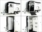 Cheval Liberte Pferdeanhänger Touring XL Country|Sattelkammer|Frontausstieg|schwarz-Neu – Image 8