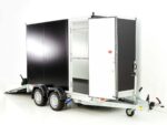 Vezeko Kofferanhänger 184x405cm Höhe:205cm 2,7t|Rampe|Tür|schwarz-Neu – Image 3