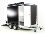 Vezeko Kofferanhänger 152x305cm Höhe:193cm 2,7t|Rampe|Dachträger| schwarz-Neu – Image 2