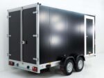 Vezeko Kofferanhänger 204x405cm Höhe:205cm 2,7t | Tür | schwarz-Neu