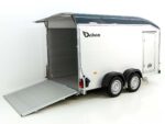 Debon Kofferanhänger Roadster C700 179×378 Höhe:201cm 2,6t|Alu|Polybug|Tür|grau-Neu