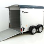 Debon Kofferanhänger Roadster C700 179×378 Höhe:201cm 2,6t|Alu|Polybug|Tür|grau-Neu