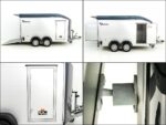 Debon Kofferanhänger Roadster C700 179×378 Höhe:201cm 2,6t|Alu|Polybug|Tür|grau-Neu – Image 10