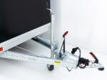 Vezeko Kofferanhänger 152x355cm Höhe:193cm 2,7t|Rampe|Tür|schwarz-Neu – Image 11