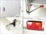 Vezeko Kofferanhänger 184x405cm Höhe:205cm 2,7t|Rampe|Tür|silber-Neu – Image 13