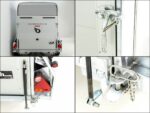 Debon Kofferanhänger C500 Sandwich 164x300cm H:200cm 2,0t|Alu|Polybug|Tür|weiß-Neu – Image 14