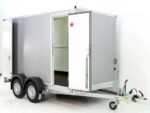 Vezeko Kofferanhänger 204x405cm Höhe:205cm 2,7t | Tür | silber-Neu – Image 2