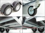 Vezeko Kofferanhänger 204x405cm Höhe:205cm 2,7t | Tür | silber-Neu – Image 12